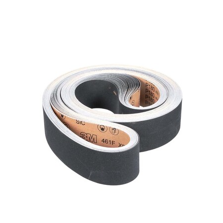 3M Cloth Belt 461F, P180 Xf-Weight, 4 In X 156 In, Sine-Lok Precision Roll Grinding, Single-Flex 7010360642